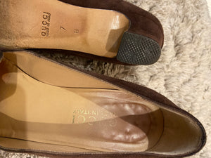 Vintage Gucci Horsebit Loafer Heels