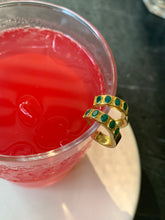 Load image into Gallery viewer, Green Onyx Huggies