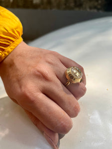 Vintage Seiko Gold Watch Ring