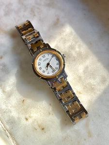 Vintage Hermes Mini Clipper Watch