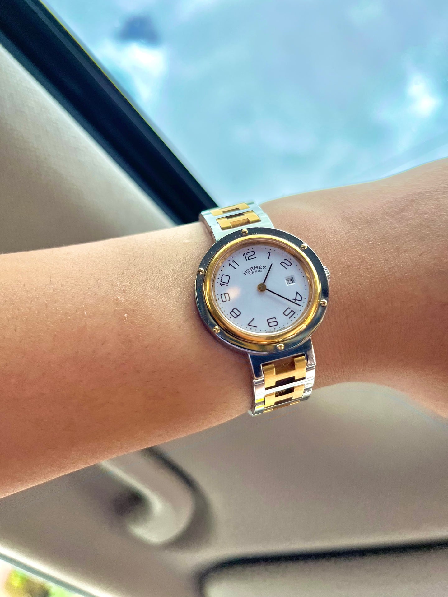 Hermes ladies hot sale watch vintage