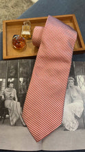 Load image into Gallery viewer, Vintage Moschino Red Striped Tie