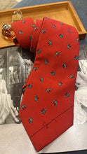 Load image into Gallery viewer, Vintage Givenchy Red Logo Tie