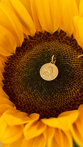 Cherub Coin Pendant