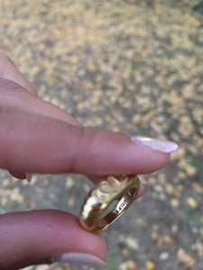 Vintage Christian Dior 18 Karat Gold Ring