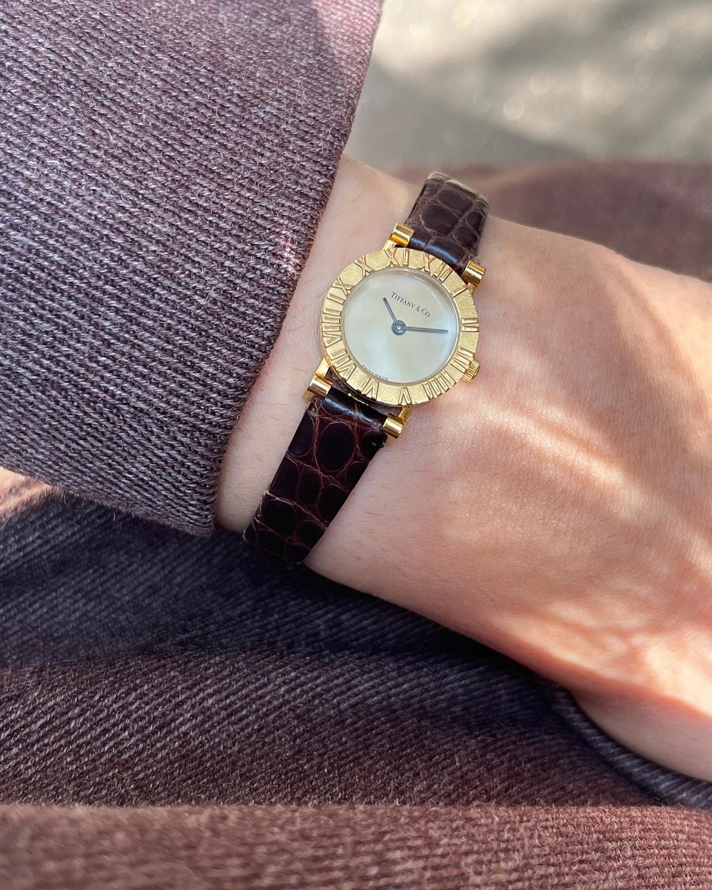 Vintage Tiffany Atlas Mini Watch