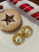 Load image into Gallery viewer, Vintage Pearl Diamond Earrings