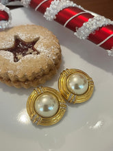 Load image into Gallery viewer, Vintage Pearl Diamond Earrings
