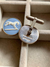 Load image into Gallery viewer, Vintage Wedgewood Horse Silver Cuff Links