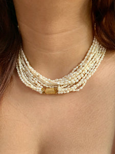 Rice Pearl Necklace