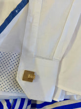 Load image into Gallery viewer, Vintage Christian Dior Lined Logo Cuff Links