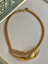 Load image into Gallery viewer, Vintage Givenchy Gold Choker Necklace