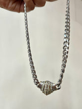Load image into Gallery viewer, Vintage Christian Dior Silver Link Necklace