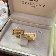Load image into Gallery viewer, Vintage Givenchy Lined Cuff Links