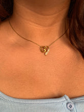 Load image into Gallery viewer, Vintage Givenchy G Heart Necklace