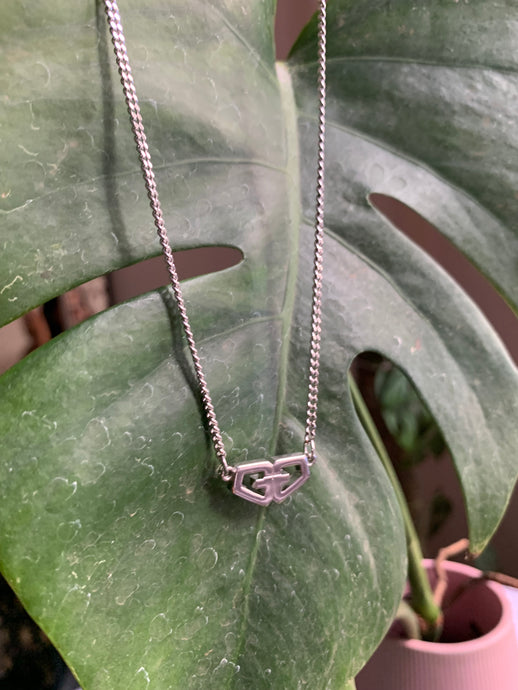 Vintage Givenchy double G necklace
