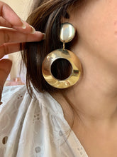 Load image into Gallery viewer, Vintage St John’s Hoop Earrings