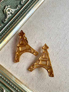 Vintage YSL Eiffel Tower Earrings