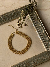 Load image into Gallery viewer, Vintage Monet French Rope Layered Necklace