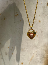Load image into Gallery viewer, Cameo Puffy Heart Charm