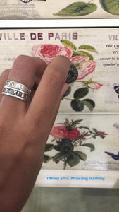 Vintage Tiffany Atlas Roman Ring