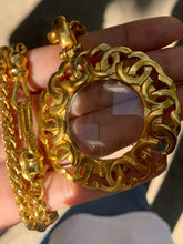 Load image into Gallery viewer, Vintage Chanel Magnifying Glass CC Necklace