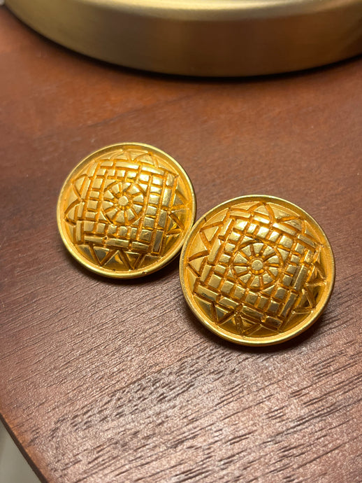 Vintage Antique Shield Studs