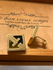 Vintage Givenchy Logo Cuff Links