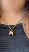 Load image into Gallery viewer, Vintage Nina Ricci NR Bow Necklace
