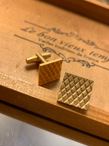 Vintage Scaled Cuff Links