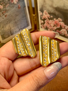 Vintage Givenchy Chip Earrings