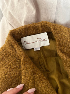 Vintage Oscar De La Renta Fuzzy Jacket