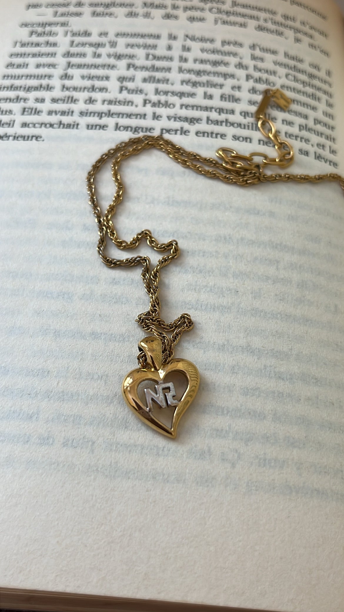 Picture Necklace - Heart Photo