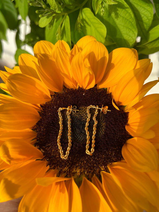 Twisty Rope Earrings