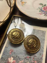 Load image into Gallery viewer, Vintage Antique Chanel CC Earrings