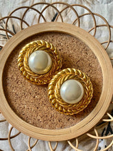 Load image into Gallery viewer, Vintage Chanel Chunky Pearl Earrings