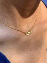 Load image into Gallery viewer, Vintage Givenchy G Logo Necklace