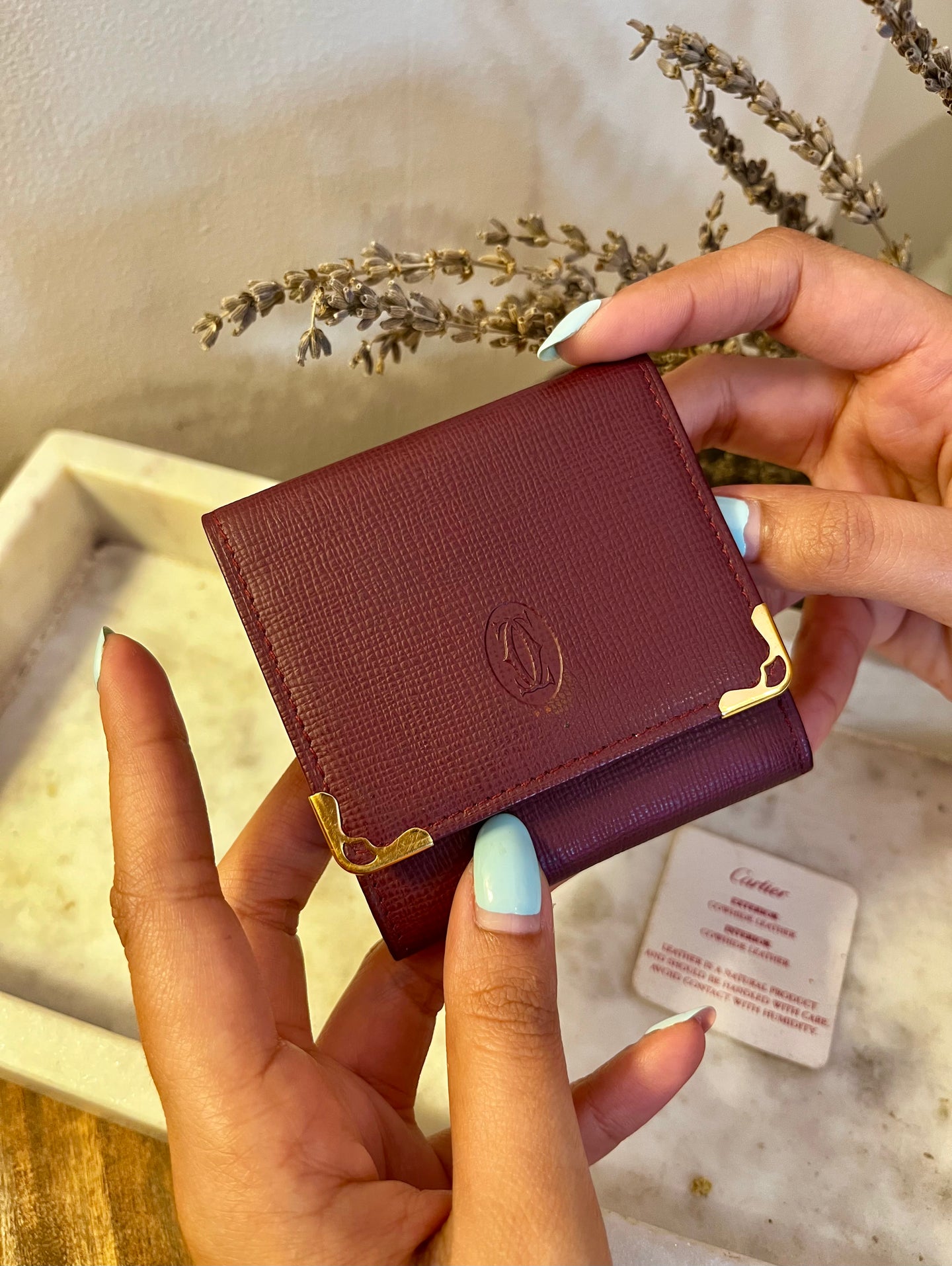 Vintage Cartier Coin Purse Viange Vintage