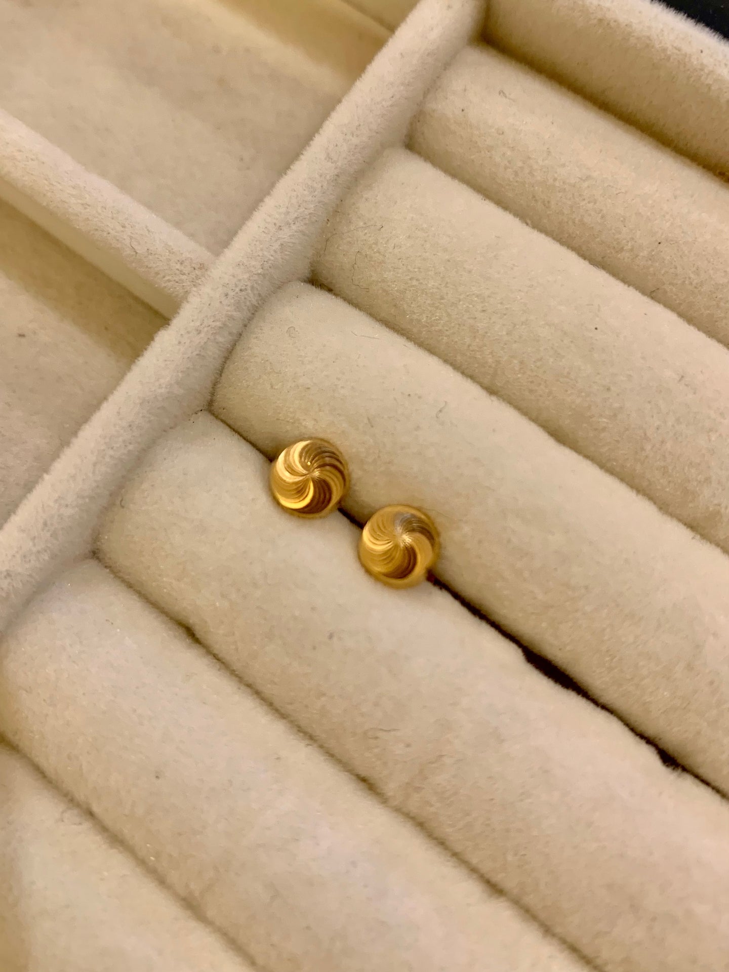 Gold Candy Studs