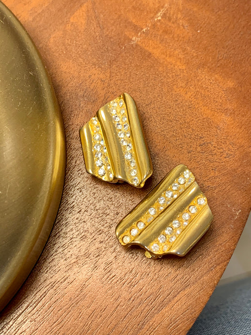 Vintage Givenchy Chip Earrings